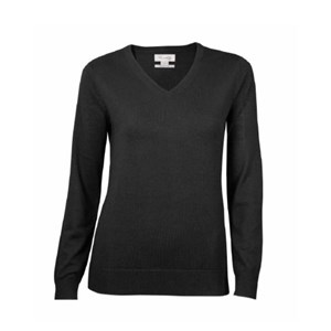 Lady Merino Wool V-neck