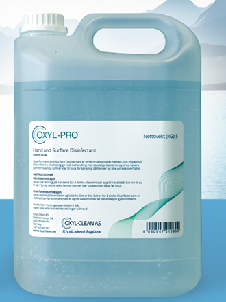 Oxyl-PRO 5 liter Hand and surface disinfectant 1,5%