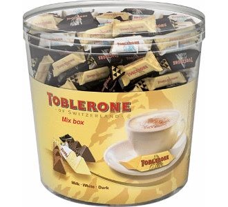 Toblerone Tiny mix Sylinder 904 g