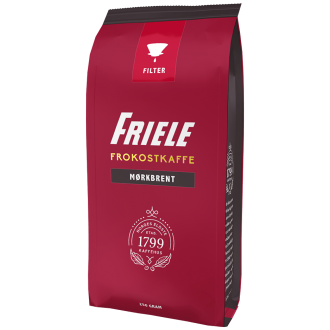 Friele mørk - hele bønner 12 x 500g