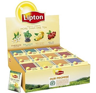 Lipton te assortert 12 x 15 poser 285 gr.